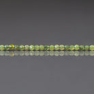 2mm Nephrite Jade Beads - Tiny Round Faceted Natural Gemstone 15" Strand