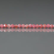 2mm Norwegian Thulite Beads Faceted Genuine Tiny Beads 15