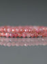 2mm Norwegian Thulite Beads - Tiny Faceted Round Natural Gemstone 15" Strand