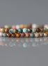 2mm Ocean Jasper Beads – Tiny Faceted Round Natural Gemstone 15" Strand