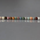 2mm Ocean Jasper Cube Beads Genuine Fancy Jasper Colorful Beads 15" Gemstone Beads for Jewelry Making