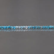 2mm Ombre Blue Apatite Faceted Beads 15