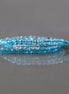 2mm Ombre Blue Apatite Beads ‚Äì Tiny Faceted Round Natural Gemstone 15" Strand