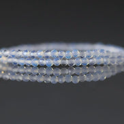 2mm Opalite Micro Faceted Beads October birthstone Beads 15