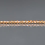 2mm AAA Orange Aventurine Smooth Beads 15