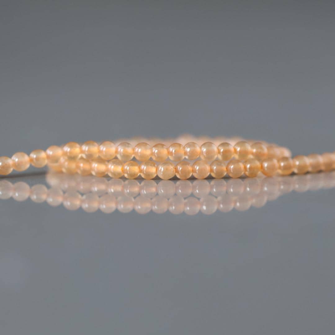 2mm AAA Orange Aventurine Smooth Beads 15" Natural Aventurine Gemstone Beads Beading Crafter Gift DIY jewelry