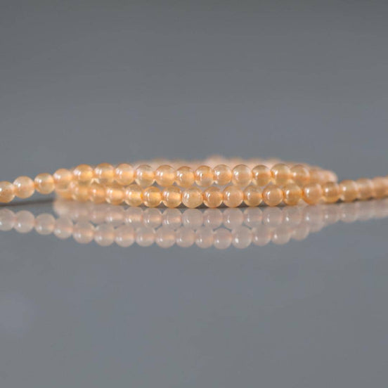 2mm AAA Orange Aventurine Smooth Beads 15" Natural Aventurine Gemstone Beads Beading Crafter Gift DIY jewelry