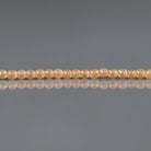 2mm Orange Aventurine Beads ‚Äì Tiny Smooth Round Natural Gemstone 15" Strand
