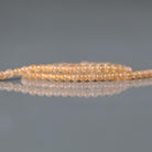 2mm Orange Aventurine Beads ‚Äì Tiny Smooth Round Natural Gemstone 15" Strand