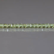 2mm Peridot Beads – Tiny Faceted Cube Natural Gemstone 15
