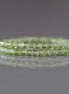 2mm Peridot Beads – Tiny Faceted Cube Natural Gemstone 15" Strand