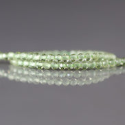 2mm Peridot Faceted Beads Strand 15
