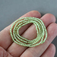 2mm Peridot Faceted Beads Strand 15