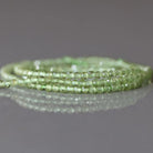 2mm Peridot Beads – Tiny Faceted Round Natural Gemstone 15" Strand