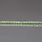 2mm Peridot Beads – Tiny Faceted Round Natural Gemstone 15" Strand