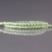 2mm Peridot Beads – Tiny Faceted Round Natural Gemstone 15