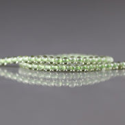 2mm Peridot Smooth Beads 15.5