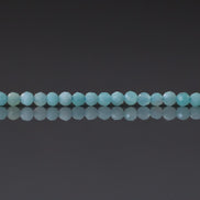 2mm Peruvian Amazonite Faceted Beads 15