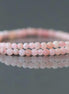 2mm Peruvian Pink Opal Beads ‚Äì Tiny Smooth Round Natural Gemstone 15" Strand