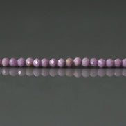 2mm Phosphosiderite Beads Micro Faceted Beads Rondelle 7” Gemstone Beads Beading Crafter Gift DIY Jewelry Making