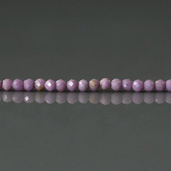 2mm Phosphosiderite Beads Micro Faceted Beads Rondelle 7” Gemstone Beads Beading Crafter Gift DIY Jewelry Making