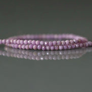 2mm Phosphosiderite Beads Micro Faceted Beads Rondelle 7” Gemstone Beads Beading Crafter Gift DIY Jewelry Making