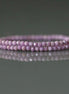 2mm Phosphosiderite Beads - Tiny Faceted Rondelle Natural Gemstone 7" Strand