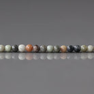 2mm Picasso Jasper Beads ‚Äì Tiny Smooth Round Natural Gemstone 15" Strand