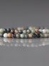 2mm Picasso Jasper Beads ‚Äì Tiny Smooth Round Natural Gemstone 15" Strand