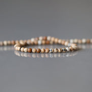 2mm Picture Jasper Smooth Beads Genuine Small Tiny Picture Jasper Beads 15