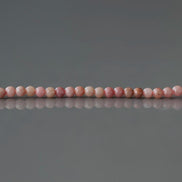2mm Pink Petrified Wood Jasper Beads Genuine Small Pink Jasper Beads 15.5
