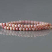 2mm Pink Petrified Wood Jasper Beads Genuine Small Pink Jasper Beads 15.5