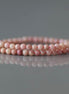 2mm Pink Petrified Wood Jasper Beads ‚Äì Tiny Smooth Round Natural Gemstone 15" Strand