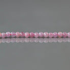 2mm Pink Ruby Beads ‚Äì Tiny Smooth Round Natural Gemstone 15" Strand