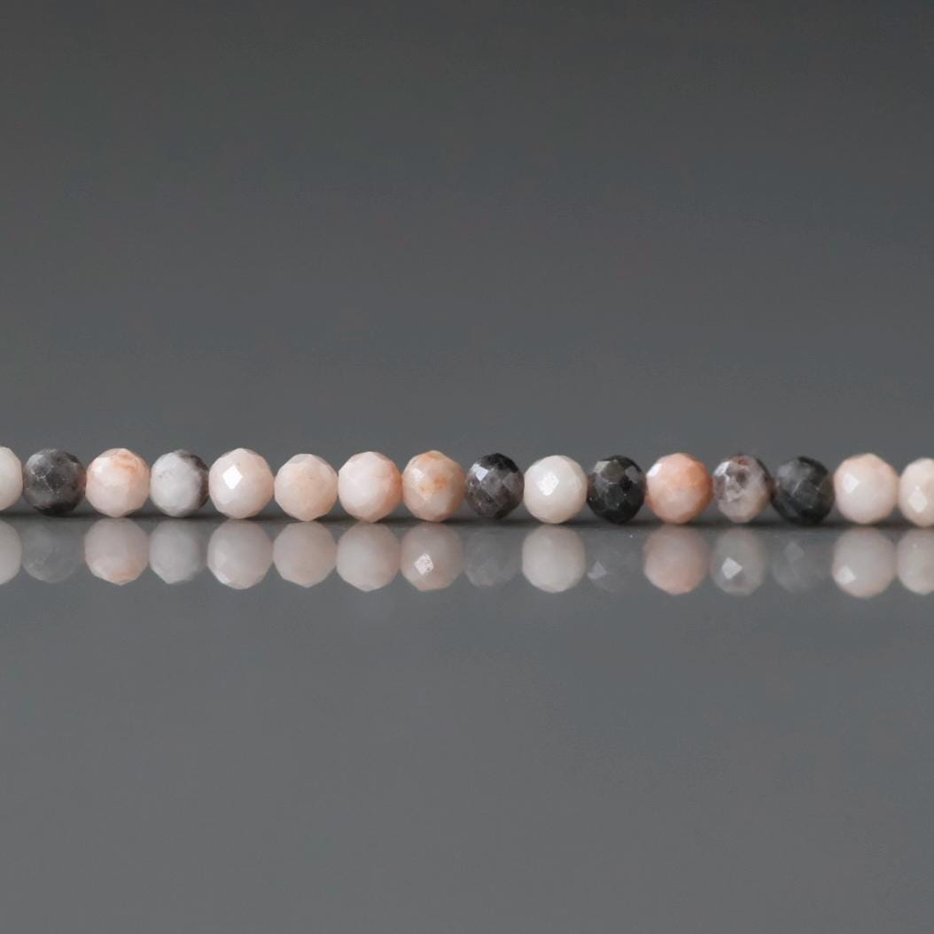 2mm Pink Zebra Jasper Beads Genuine Small Jasper Beads Tiny 15" Gemstone Beads for Jewelry Making Crafter Beading Gift Seed Beads