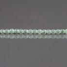 2mm Prehnite Beads ‚Äì Tiny Faceted Round Natural Gemstone 15" Strand