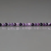 2mm Purple Fluorite Micro Faceted Beads 15
