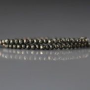 2mm Pyrite Beads ‚Äì Tiny Smooth Round Natural Gemstone 15