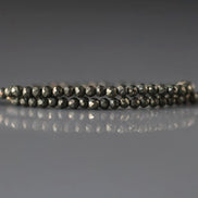 2mm Pyrite Beads – Tiny Smooth Round Natural Gemstone 15