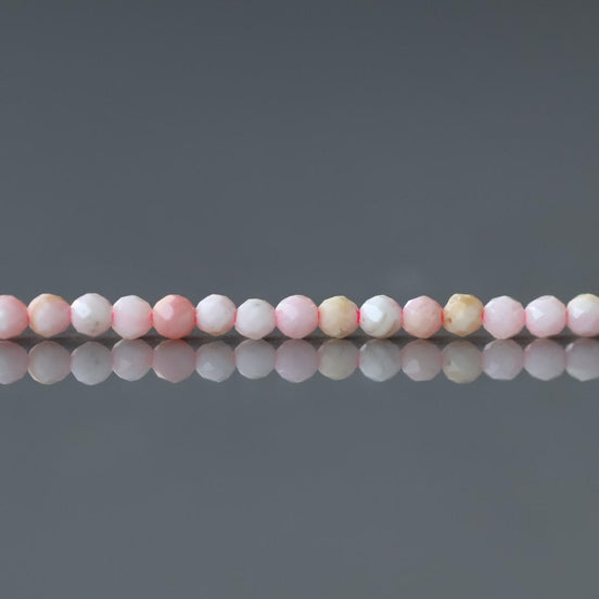 2mm Natural Queen Conch Beads Micro Faceted Genuine Shell Beads 15" Gemstone Jewelry Making Gift for crafter