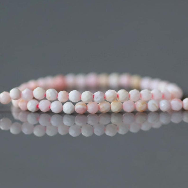 2mm Natural Queen Conch Beads Micro Faceted Genuine Shell Beads 15" Gemstone Jewelry Making Gift for crafter
