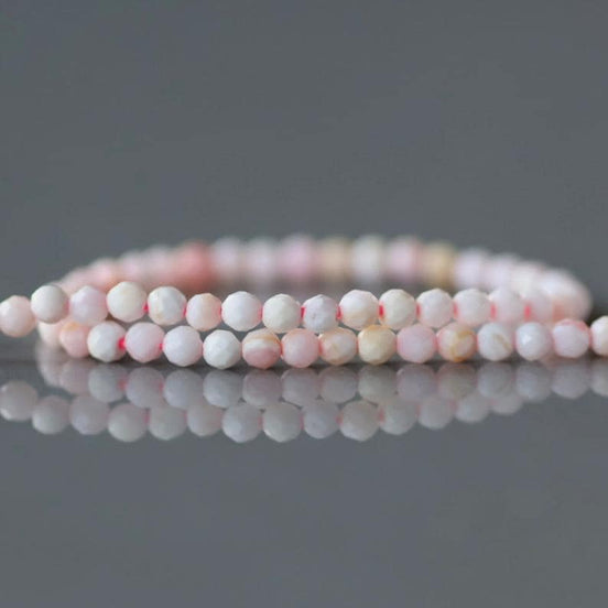 2mm Natural Queen Conch Beads Micro Faceted Genuine Shell Beads 15" Gemstone Jewelry Making Gift for crafter