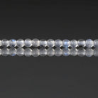 2mm Rainbow Moonstone Beads ‚Äì Tiny Smooth Round Natural Gemstone 15" Strand