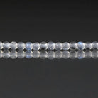 2mm Rainbow Moonstone Beads ‚Äì Tiny Smooth Round Natural Gemstone 15" Strand