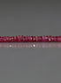 2mm Rare Mozambique Ruby Beads – Tiny Faceted Rondelle Natural Gemstone
