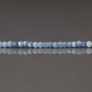 1.9mm 2mm Oregon Owyhee Blue Opal Cube Beads Strand 7