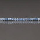 2mm Rare Oregon Owyhee Blue Opal Cube Beads 7" - Tiny Natural Gemstone