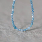 2mm Rare Paraiba Kyanite Beads Faceted Round Natural Gemstone for DIY Jewelry Making Beading Supplies