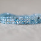 2mm Rare Paraiba Kyanite Beads Faceted Round Natural Gemstone for DIY Jewelry Making Beading Supplies