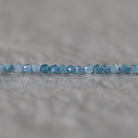 2mm Rare Paraiba Kyanite Beads Faceted Round Natural Gemstone for DIY Jewelry Making Beading Supplies